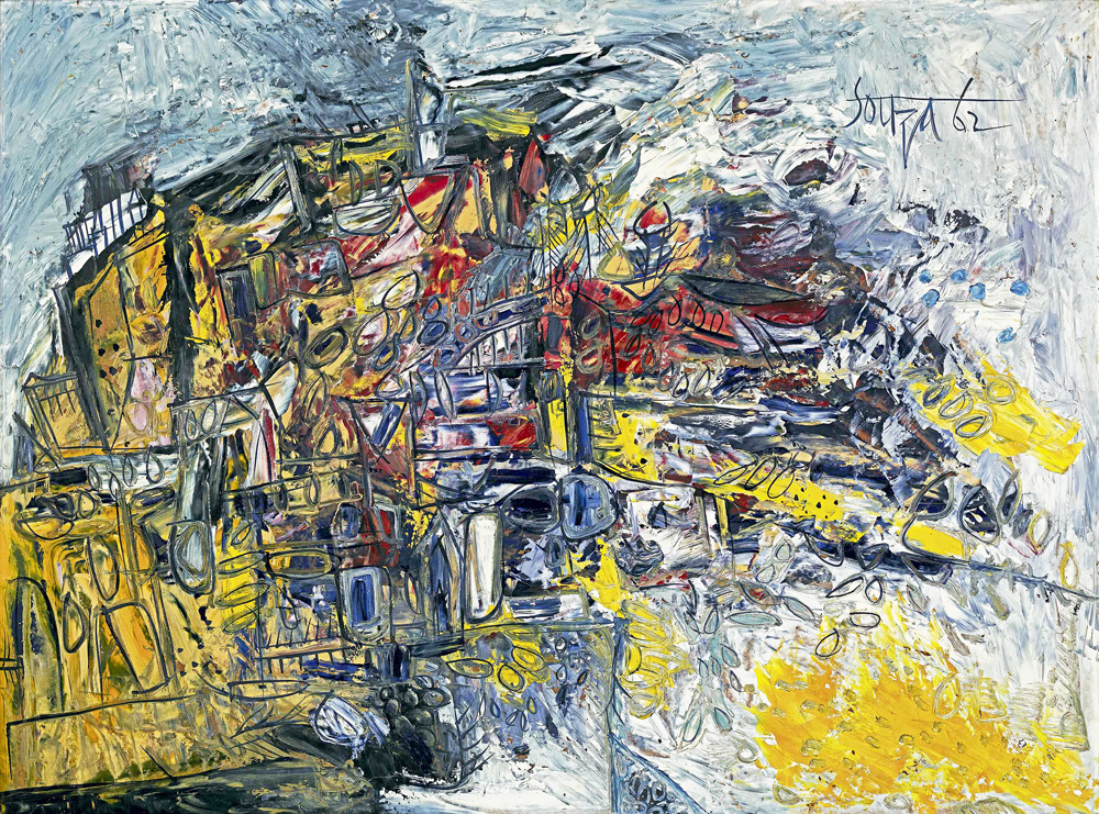 Landscape by F.N. Souza