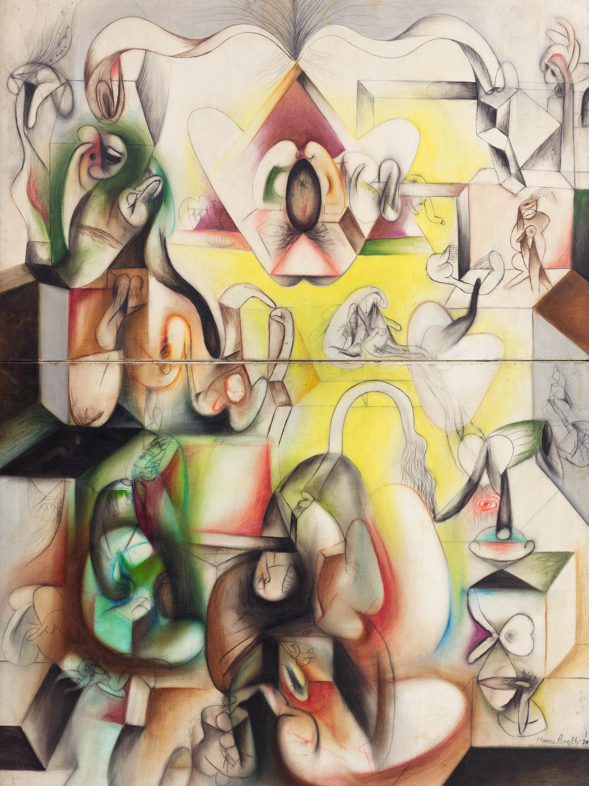 Landscape of Shiva by Manu Parekh