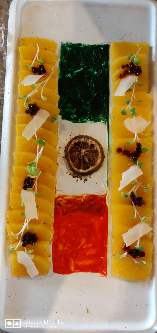 Le Méridien Gurgaon -Slow Roast Pumpkin Salad