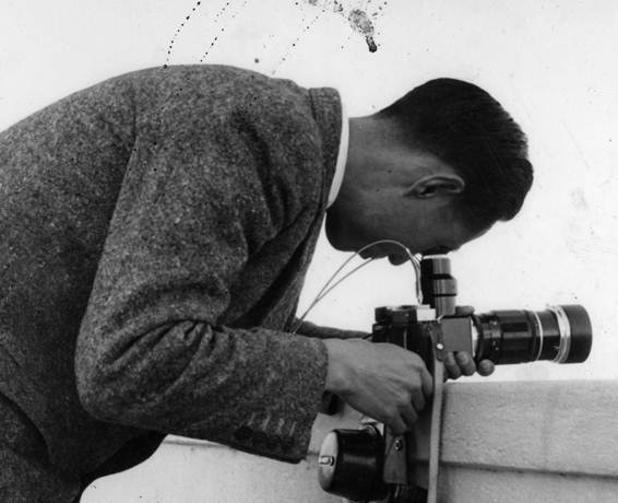 Lhamo Tsering with camera