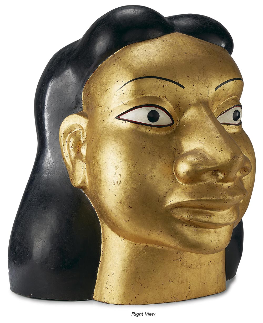 Lot 48 - Ravinder Reddy, Untitled (head), 1990 - 1991, Estimate - INR INR 40,00,000 - 50,00,000 