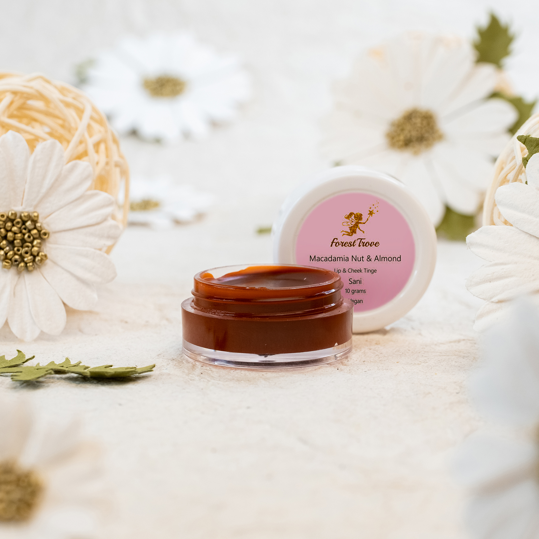 Lip & cheek tinges and serums by Forest Trove