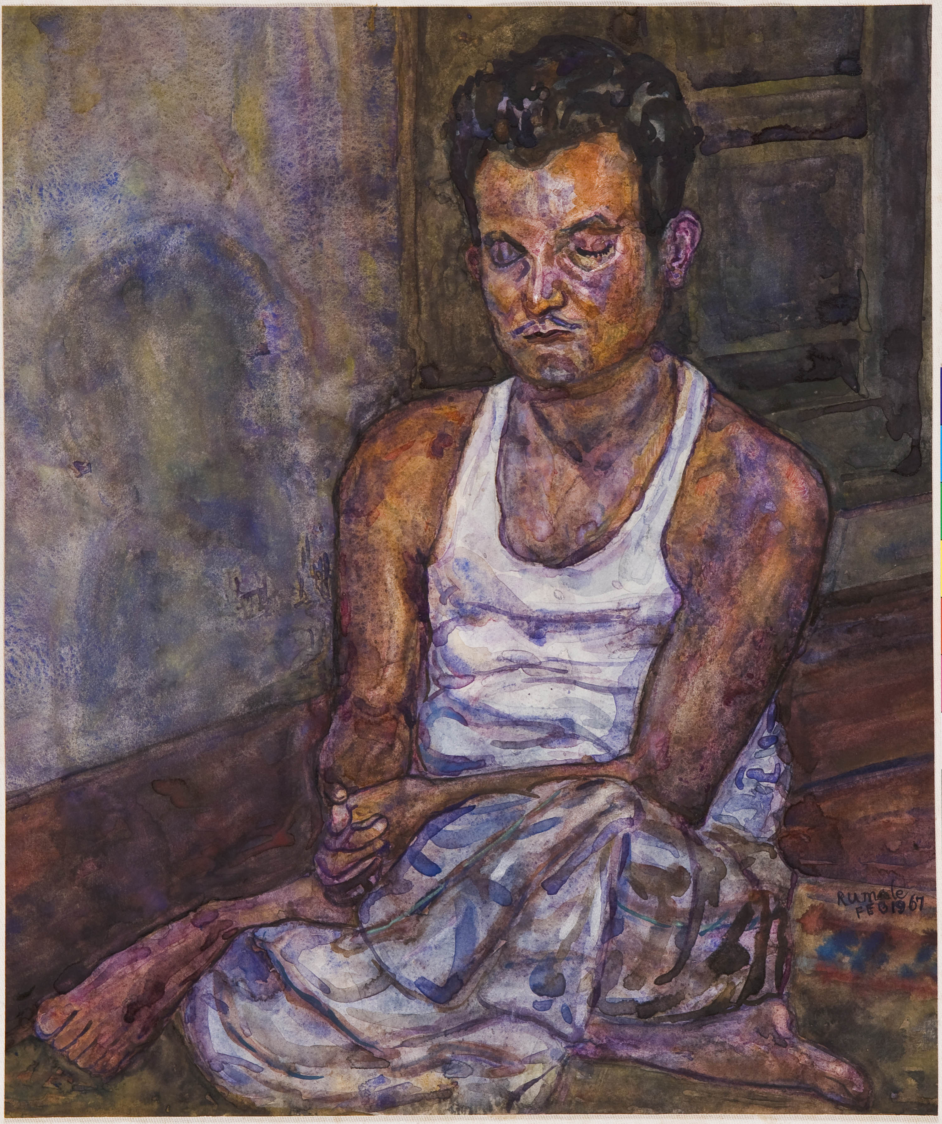 Madhav Kabe in meditation