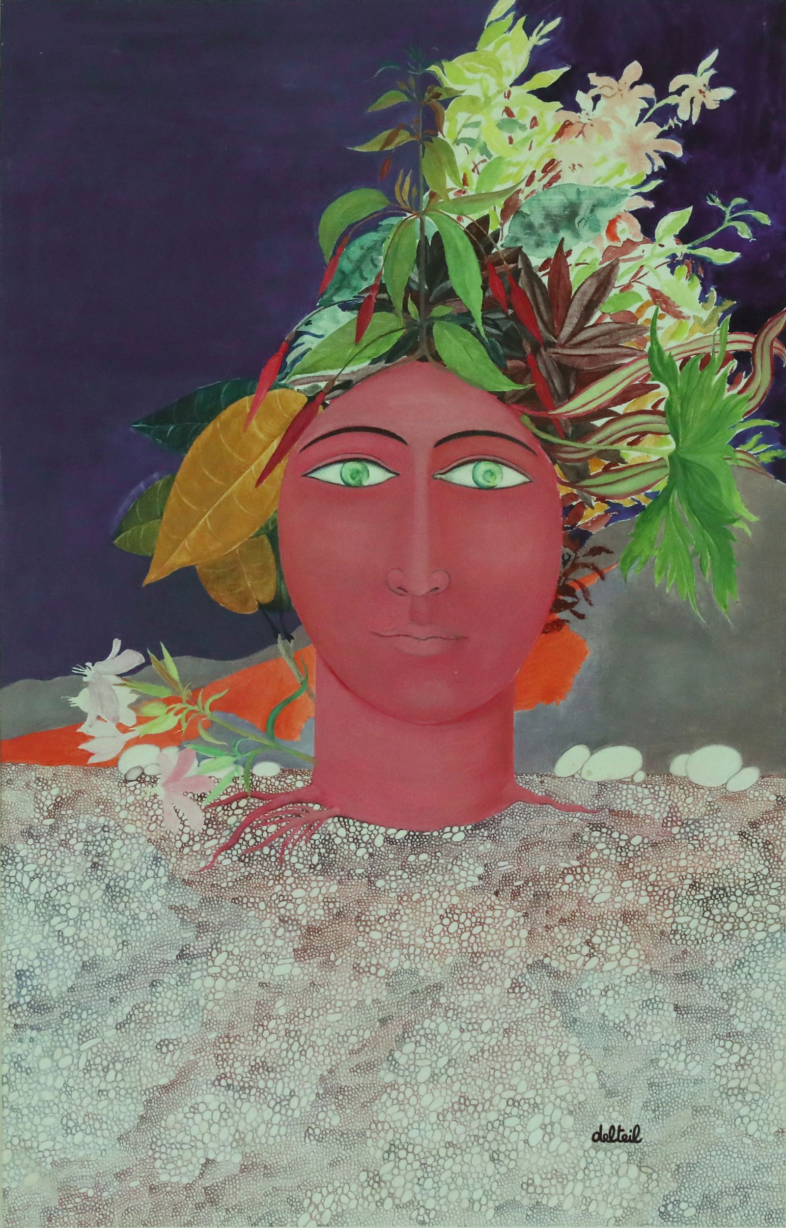 Maite Delteil, The Earth Watercolour 