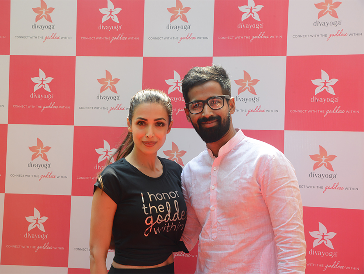 Malaika Arora and Sarvesh Shashi.