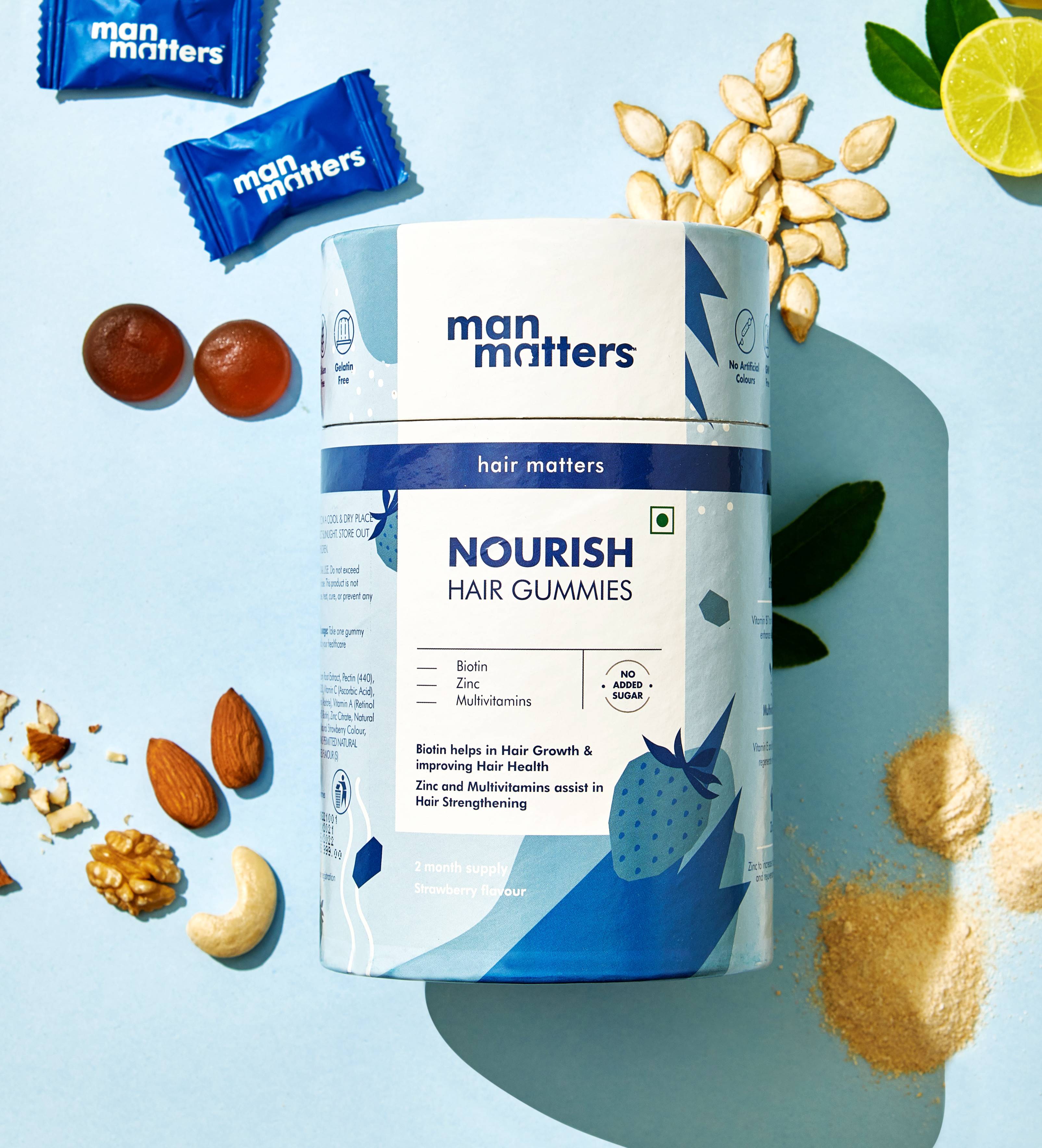 hair gummies with multivitamins