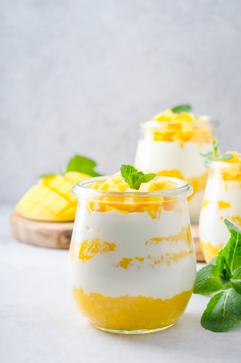 mango mousse