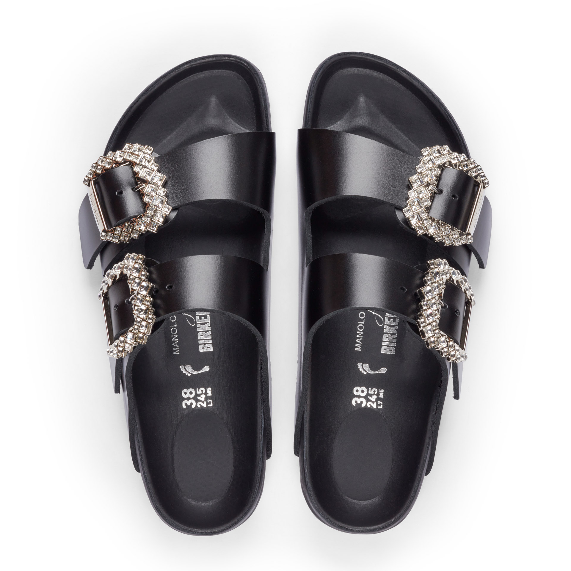 Manola Blahnik for Birkenstock - Arizona Amalfi Black