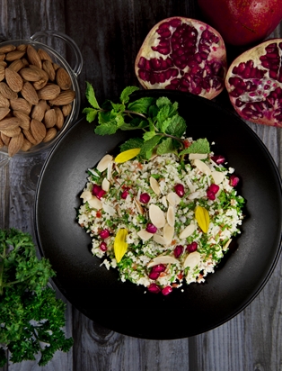 Masala Almond Tabulle