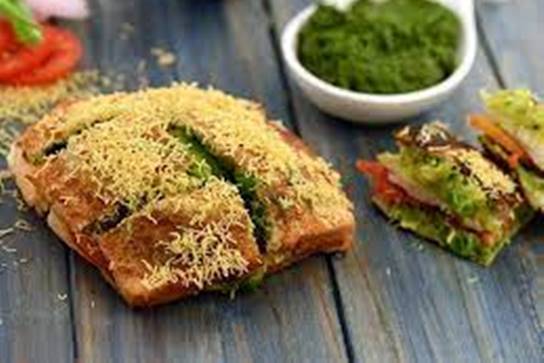 Masala Toast Sandwich