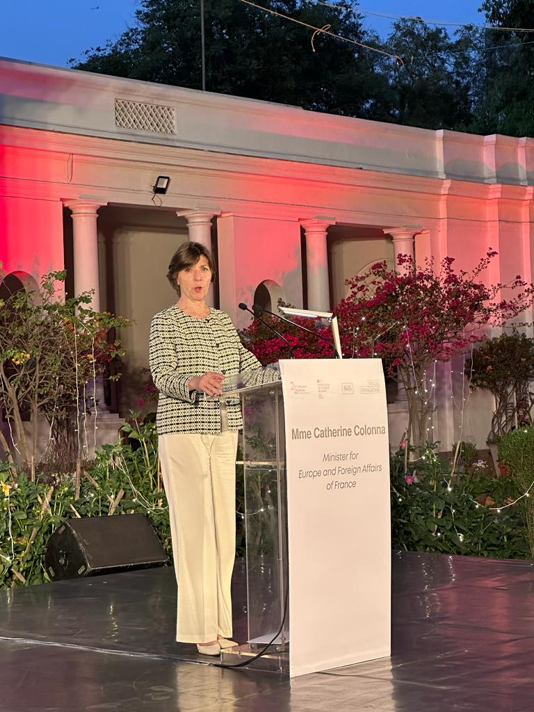 Minister for Europe and Foreign Affairs Mme Catherine Colonna