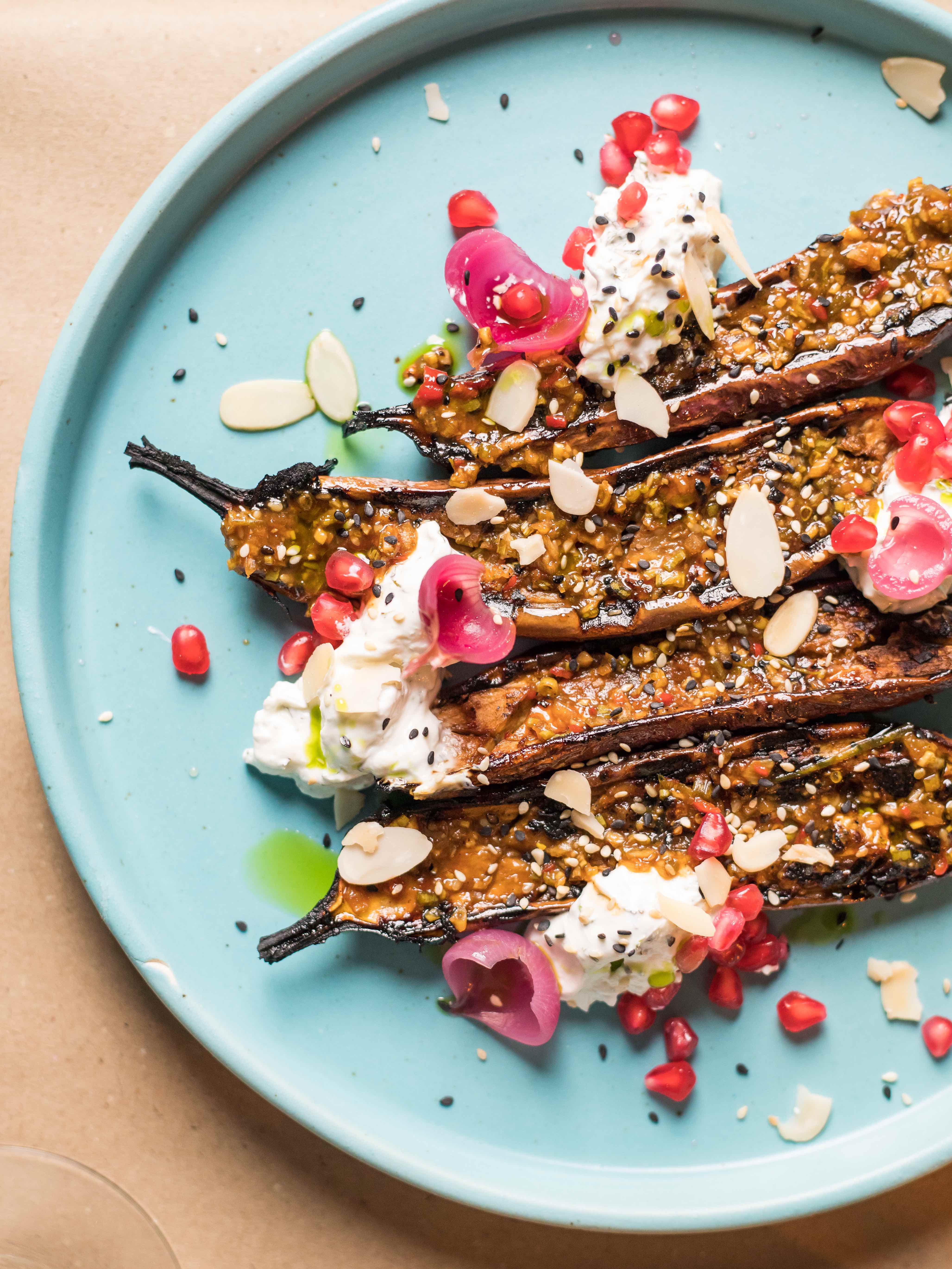 Miso Roasted Eggplant