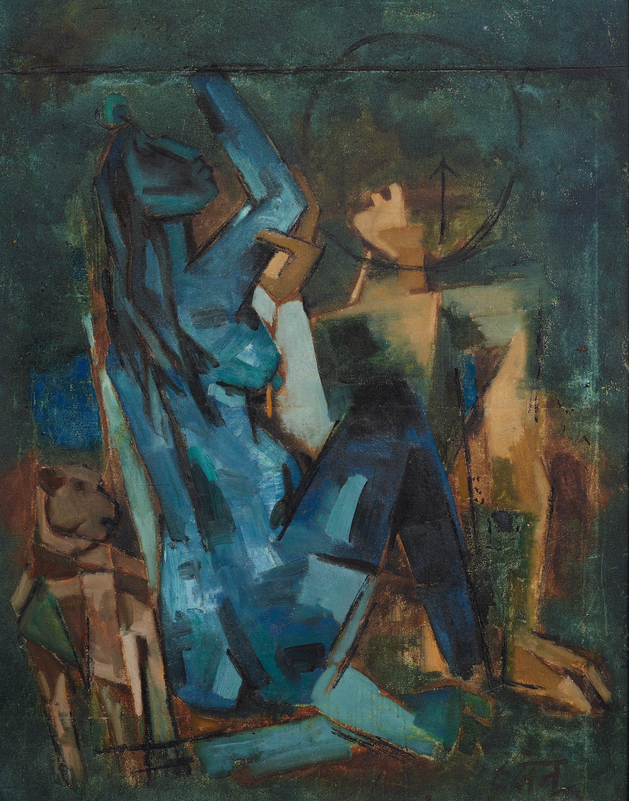 Mithun III by M F Husain