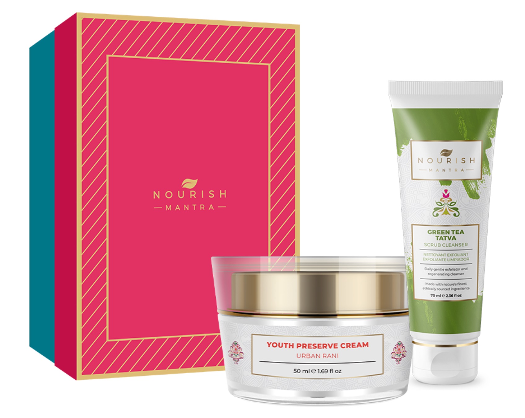 Moisturizing Gift Set by Nourish Mantra