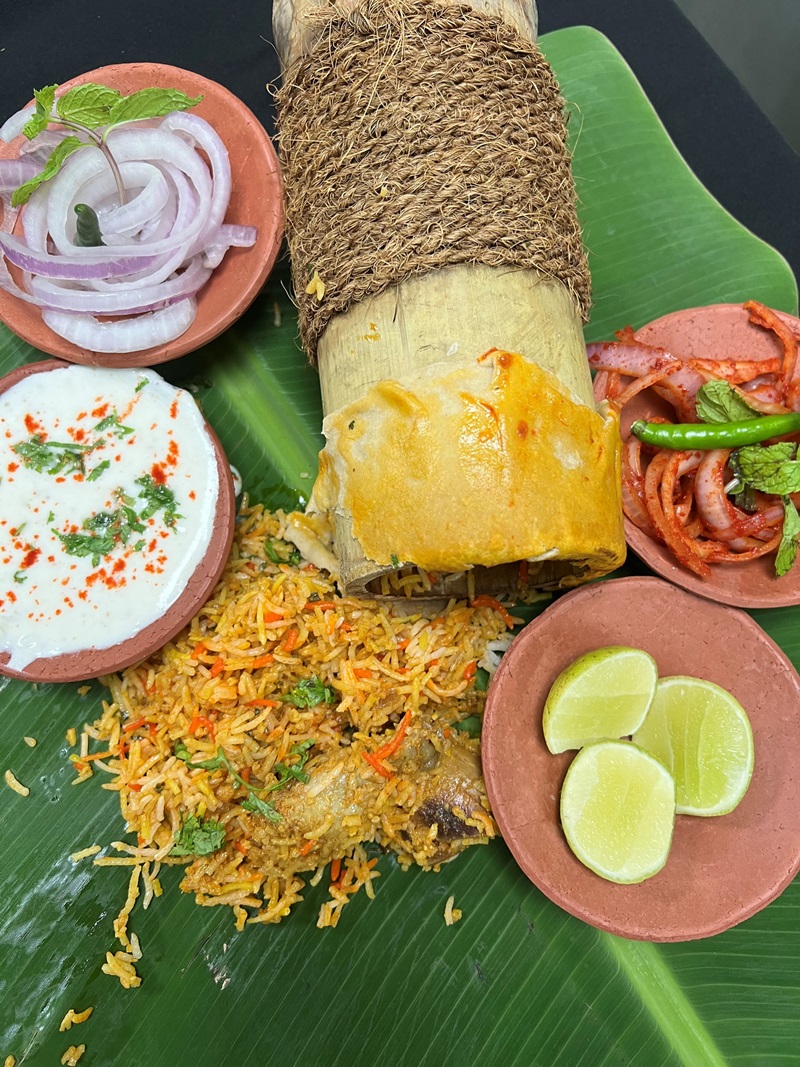 Murgh Bamboo Biryani