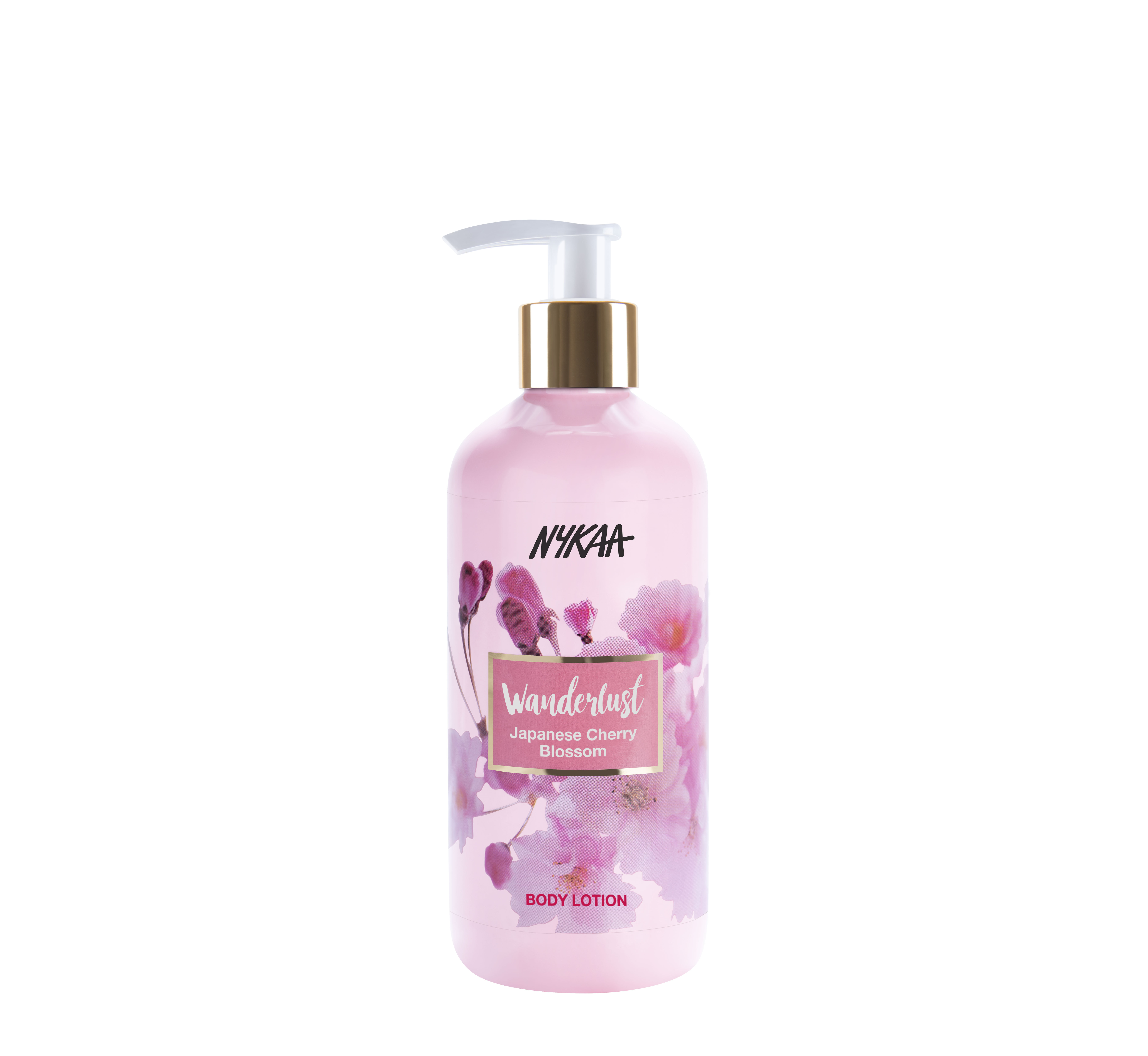 Nykaa Wanderlust Body Lotion, Japanese Cherry Blossom
