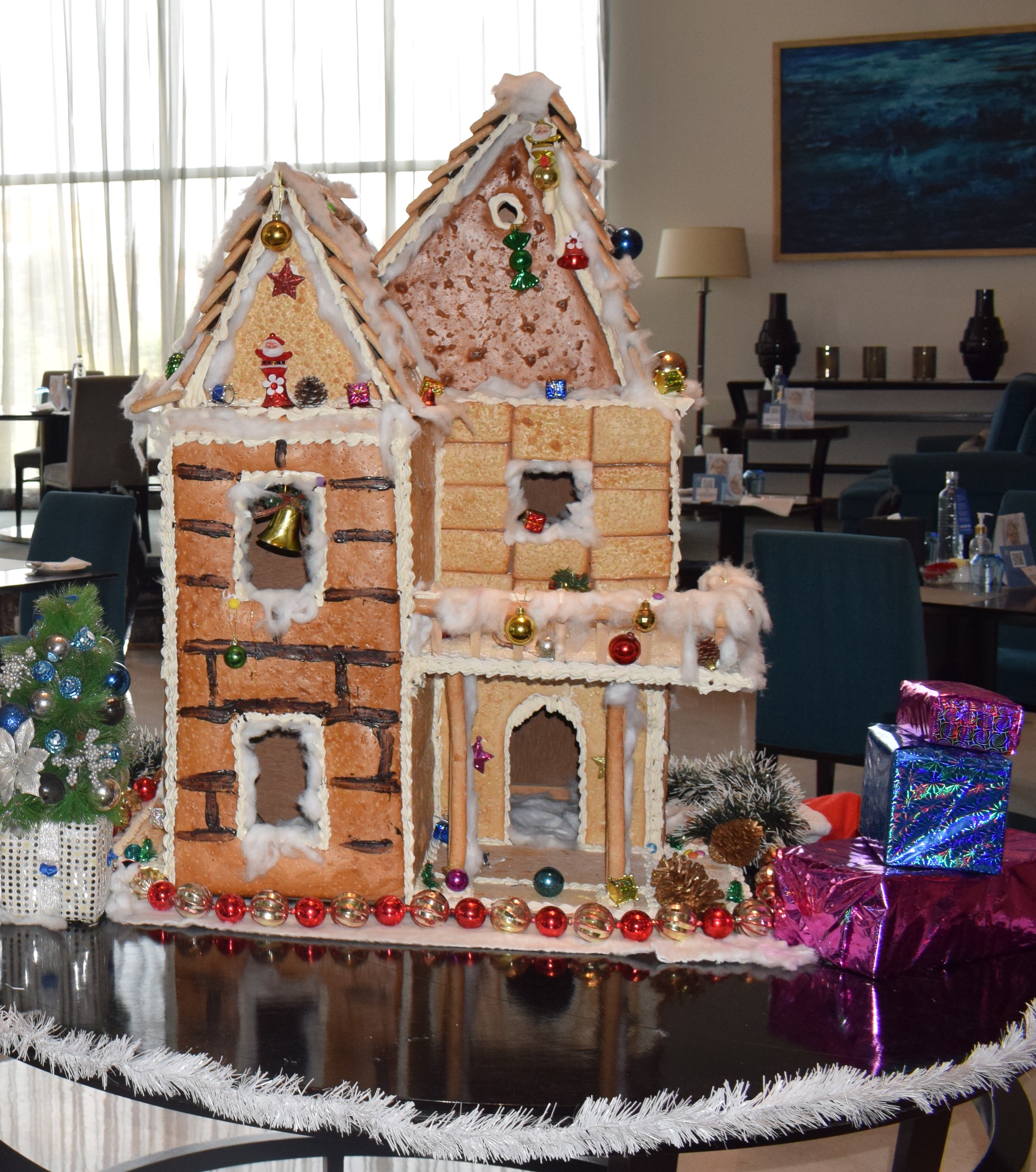 Oakwood Gingerbread House