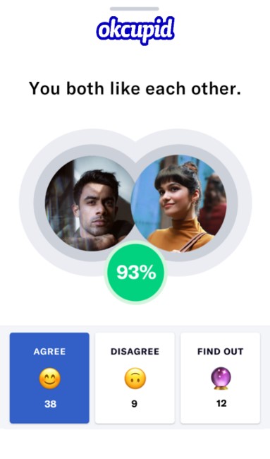 OkCupid - Connection card