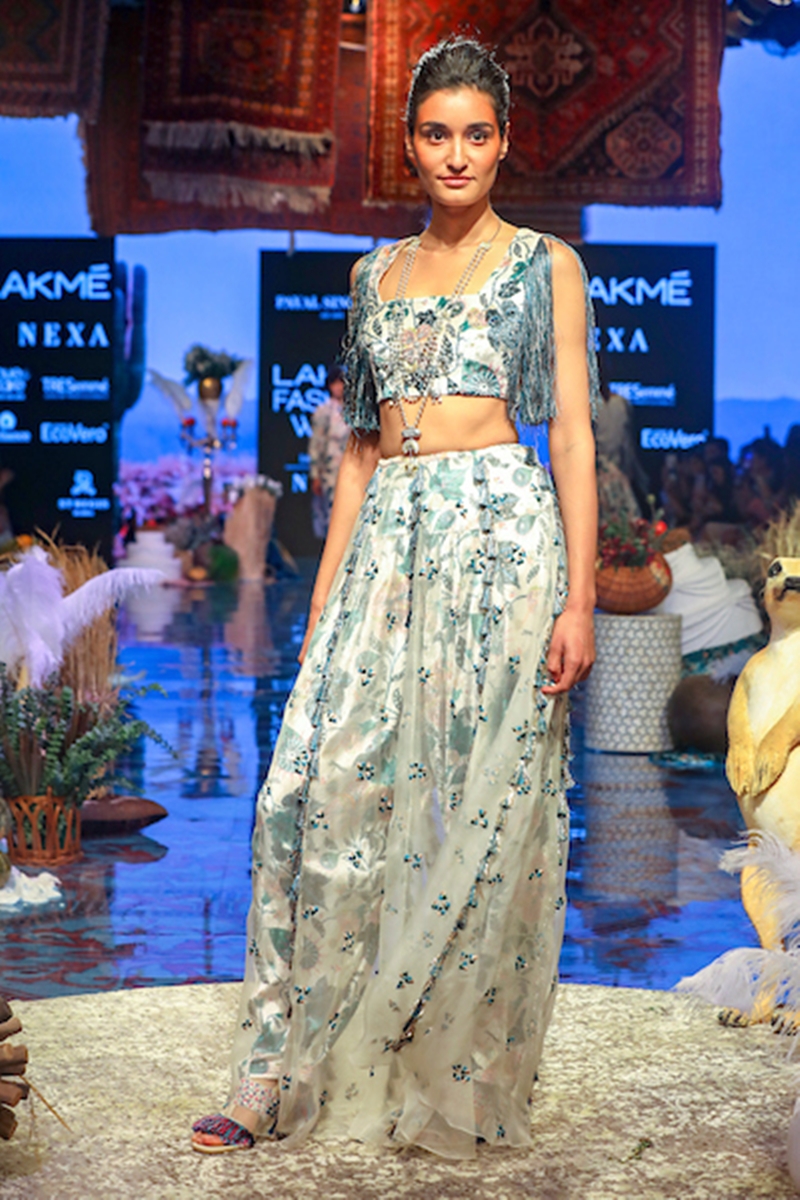 PAYAL SINGHAL during Lakme Fashion Week Winter Festive 2019