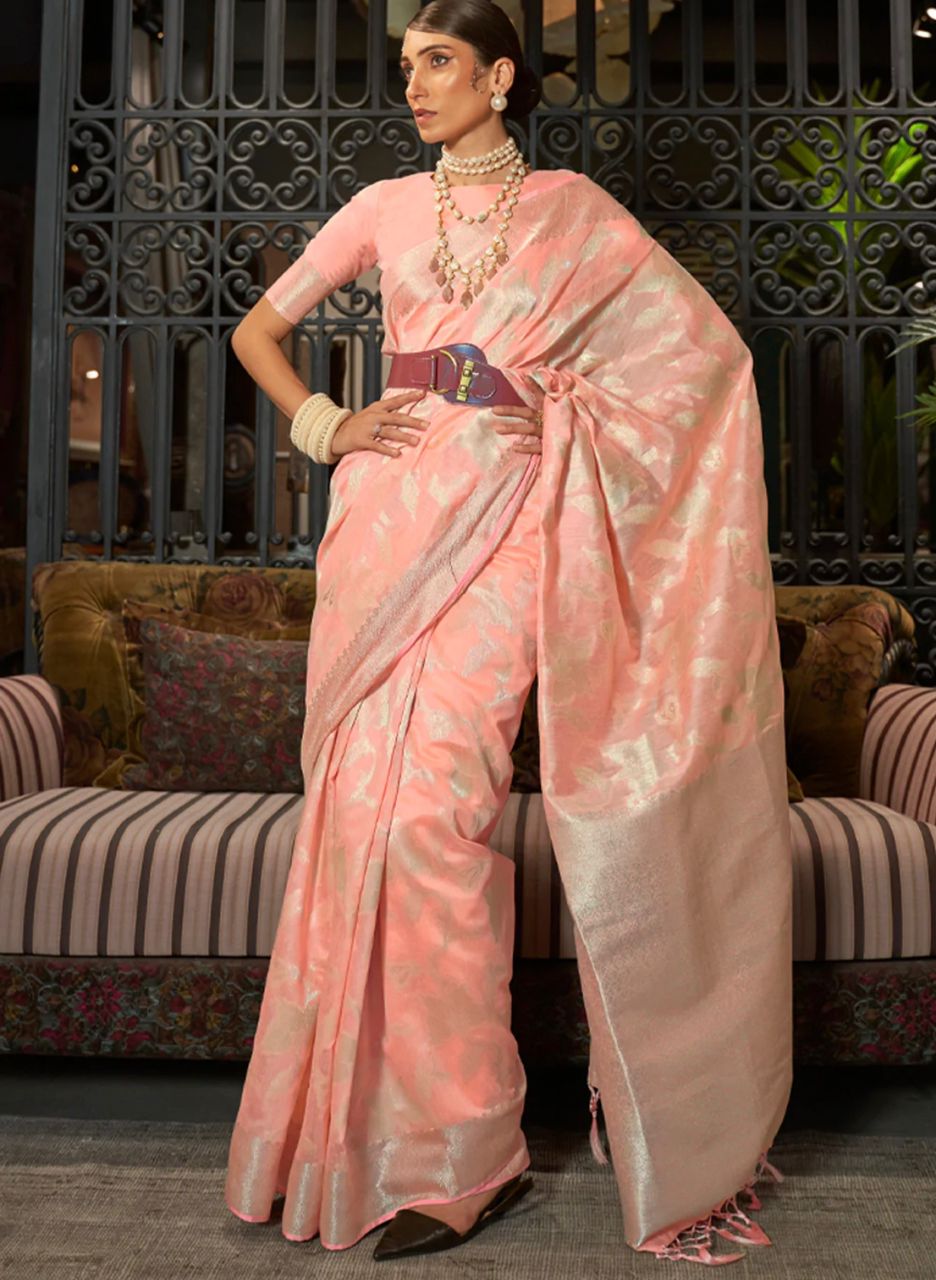 Saree And Belt Together