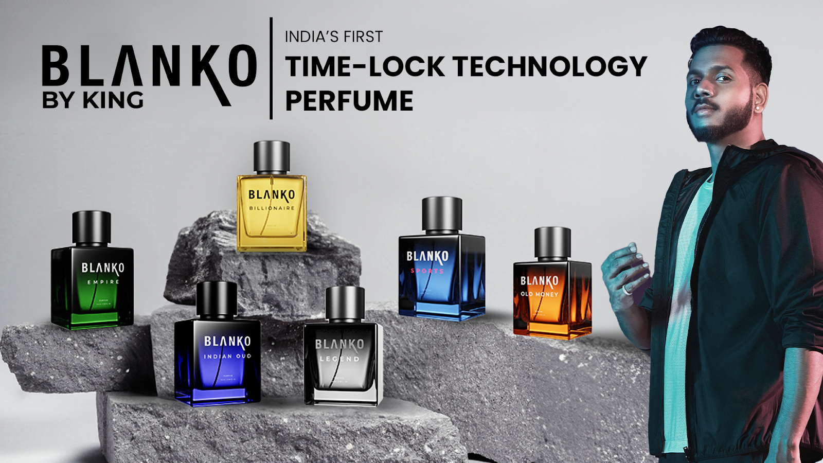  Blanko launches first-ever time-lock technology perfume with it's latest digital campaign, 'Win Every Room That You Walk In'