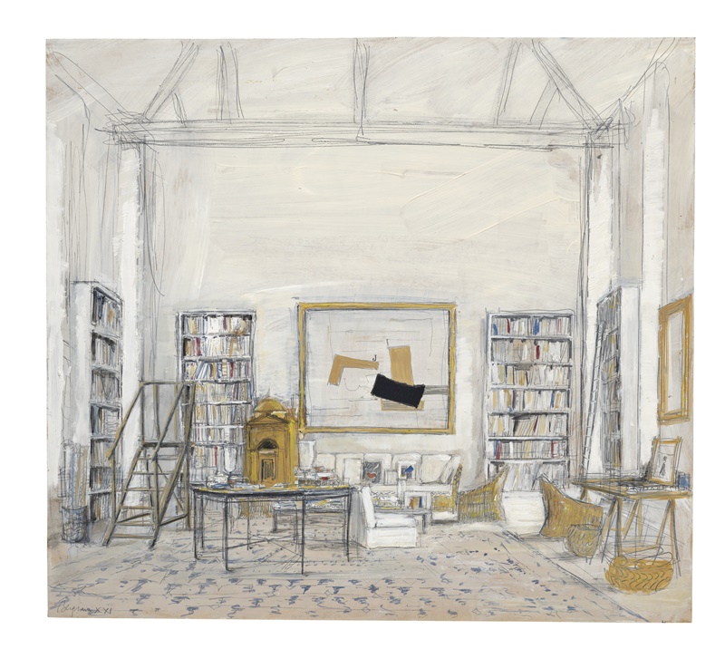 Pierre Bergian - L'Atelier au Château du Jonchet, 2021,©Christie's Images, Juan Cruz Ibanez