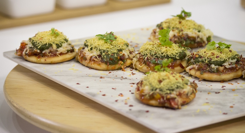 Pizza Sev Puri