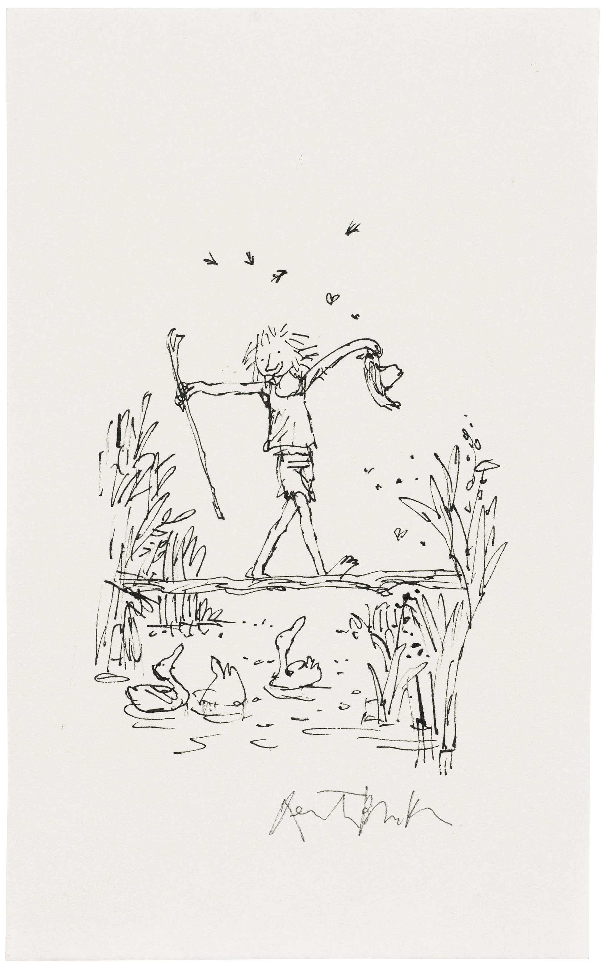 Quentin Blake, Crossing The Stream