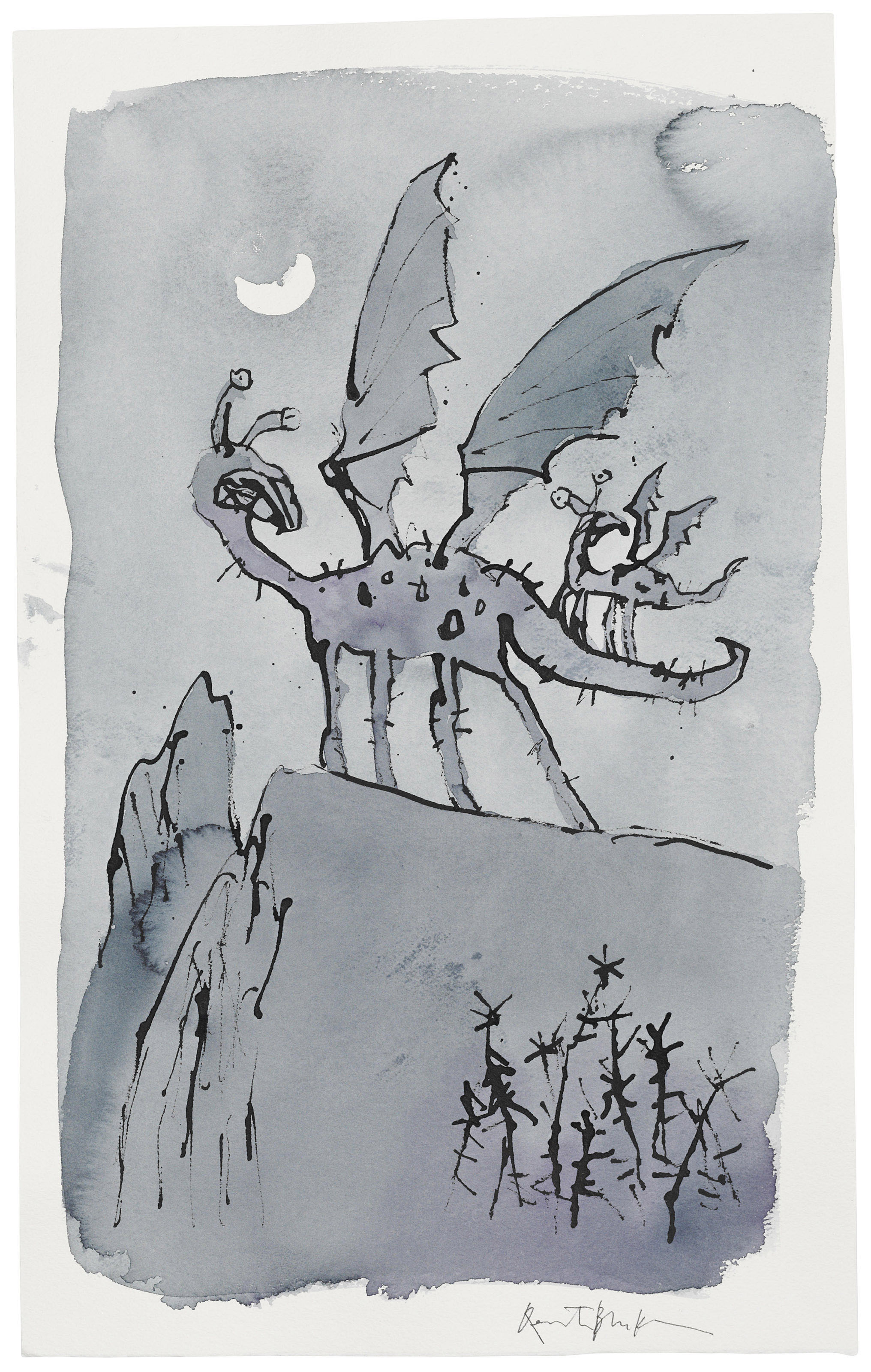 Quentin Blake, Riders By Night