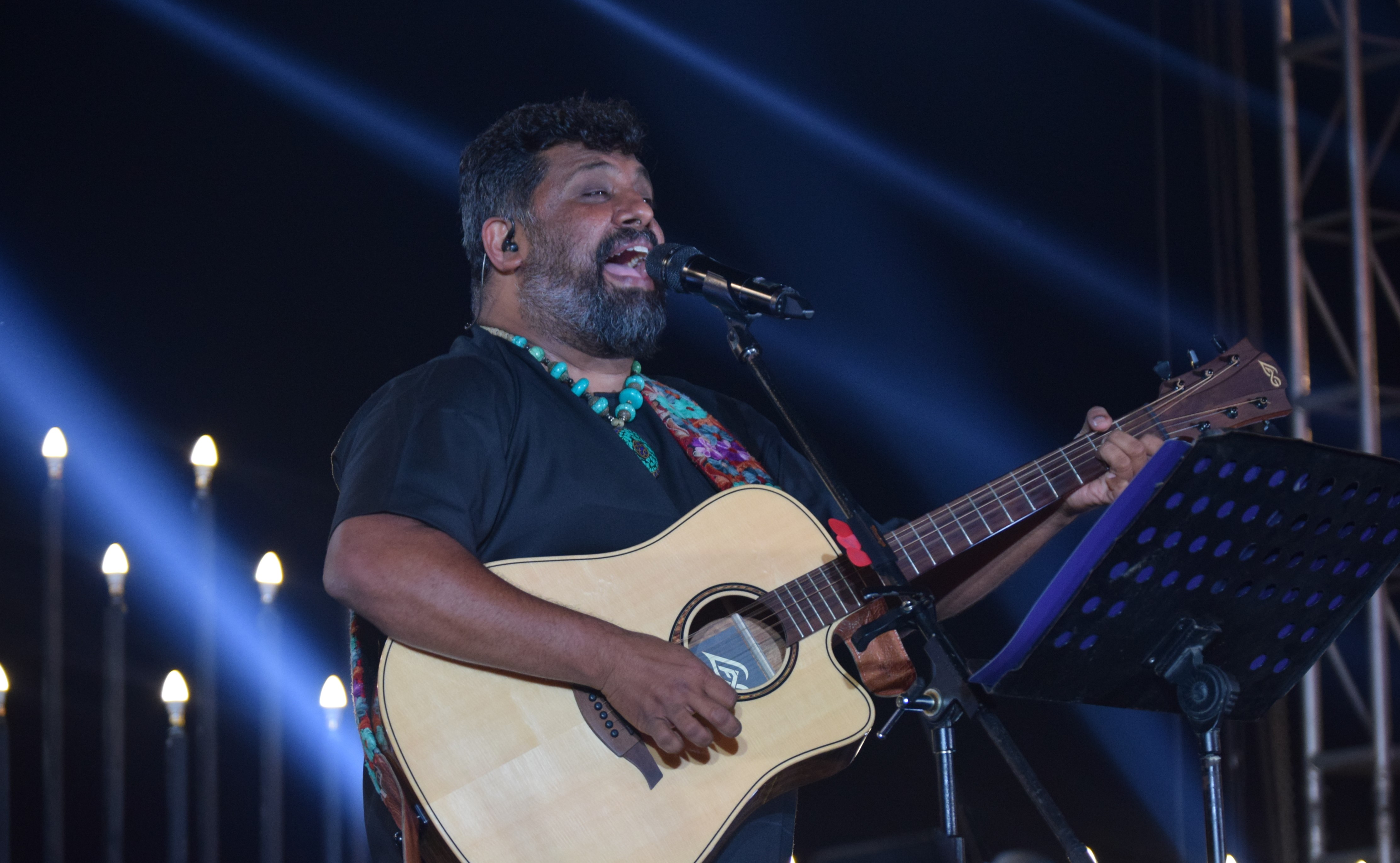 Raghu Dixit at Mahindra Kabira Festival 2022