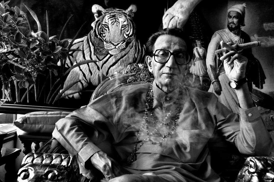 Raghu Rai, Mumbai, Bal Keshav Thackeray, Founder of Shiv Sena. Mumbai. India , 2010. Raghu Rai (Source: Magnum Photos)