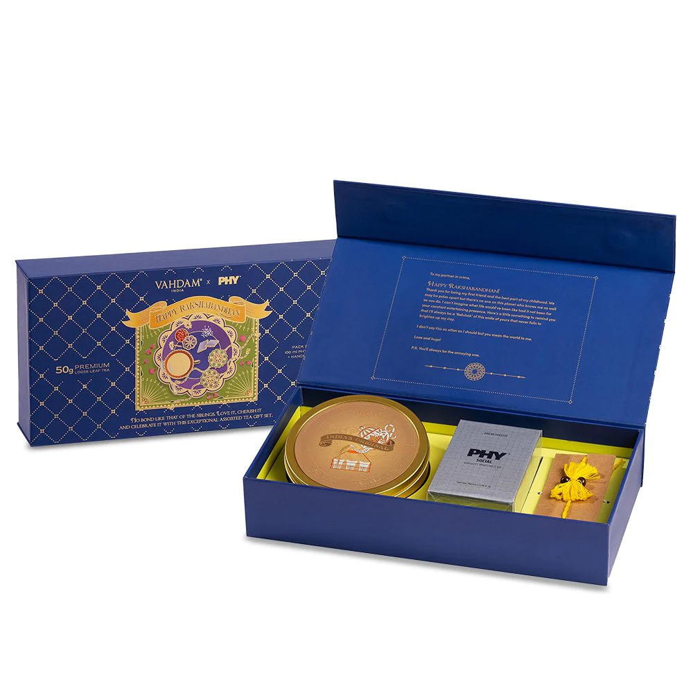 Embrace Sibling Bonds: VAHDAM® India's Captivating Rakhi Assorted Gift Sets