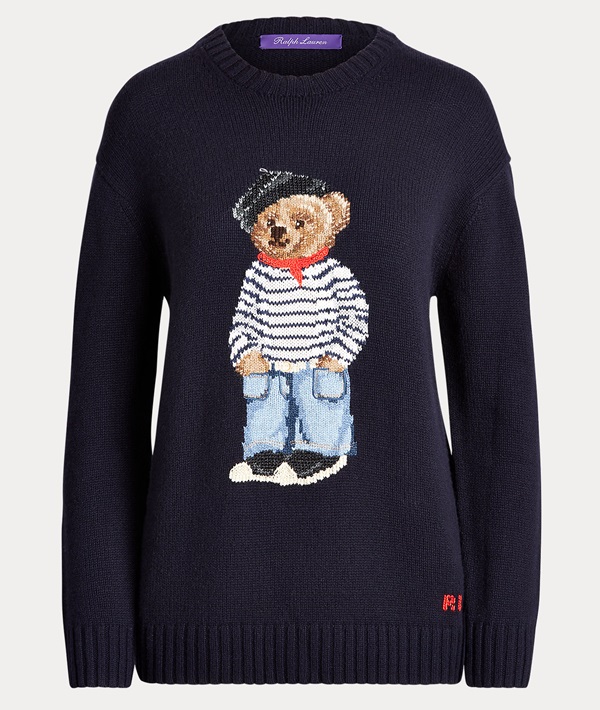 Marseille Polo Bear Jumper by Ralph Lauren