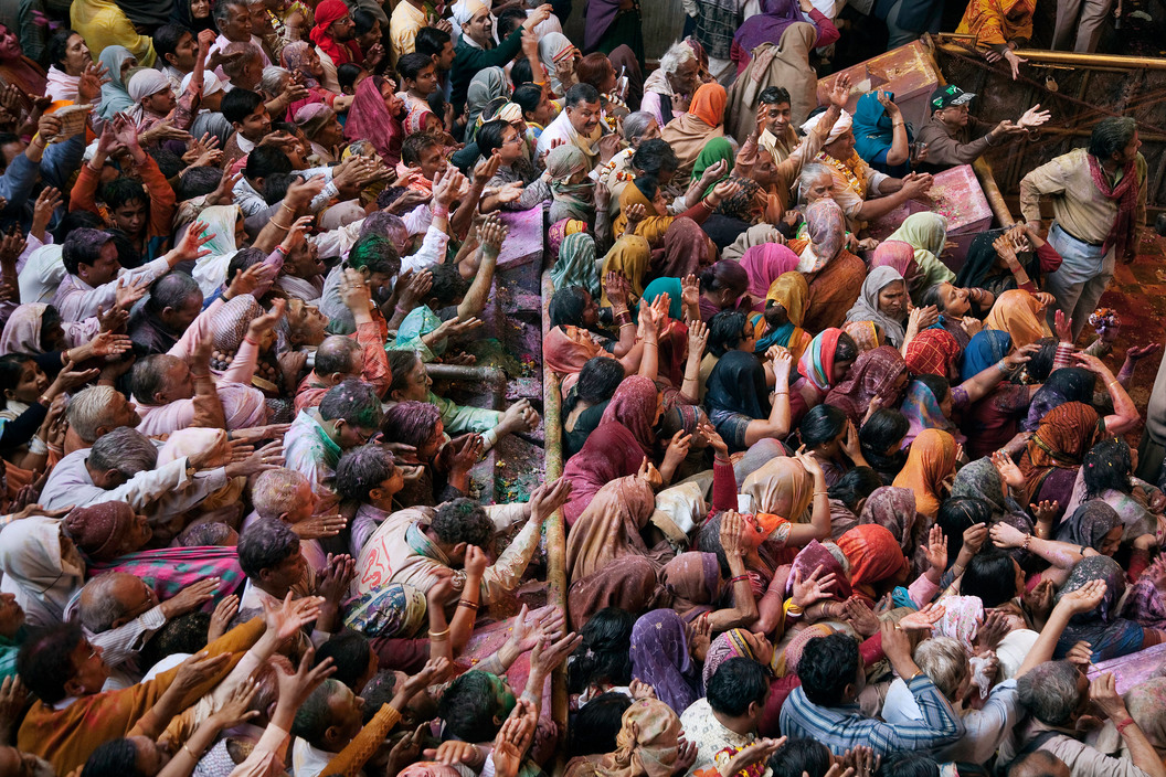 INDIA. Holi spring festival. 2007. © Cristina Garcia Rodero/Magnum Photos