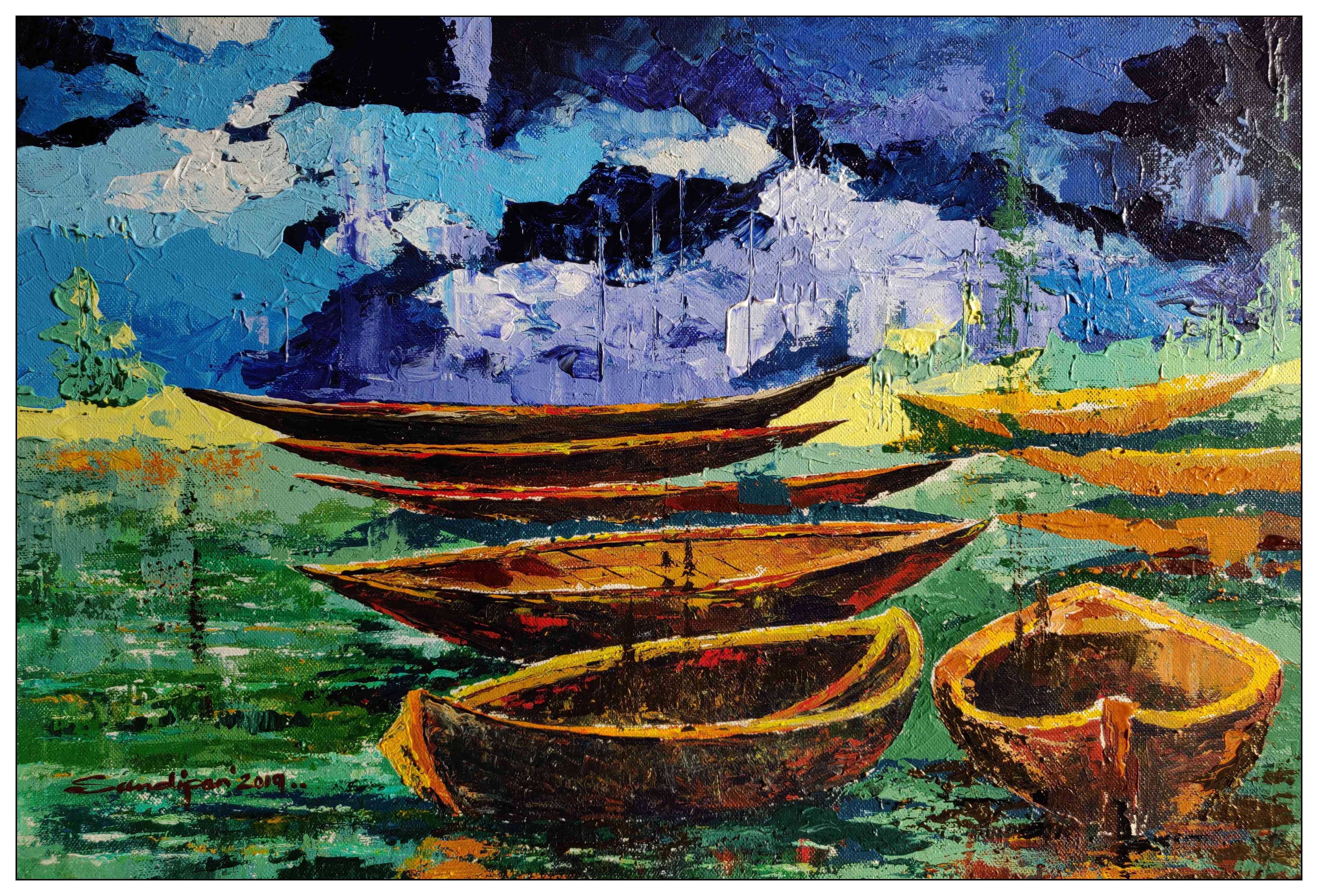 Artwork by Sandipan Dutta (Source: India Art Festival)