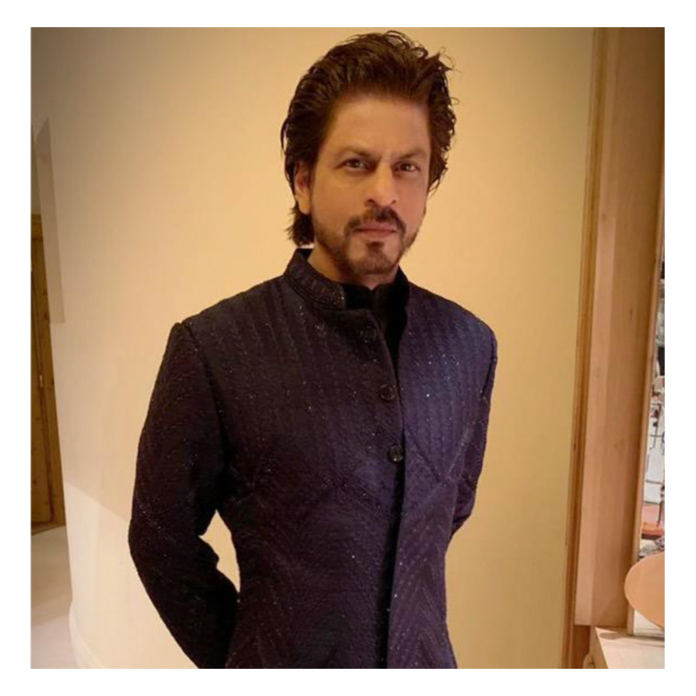Shahrukh Khan wearing Falguni Shane Peacock