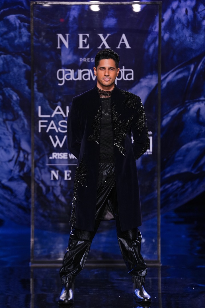 Sidharth Malhotra as showstopper for Gaurav Gupta