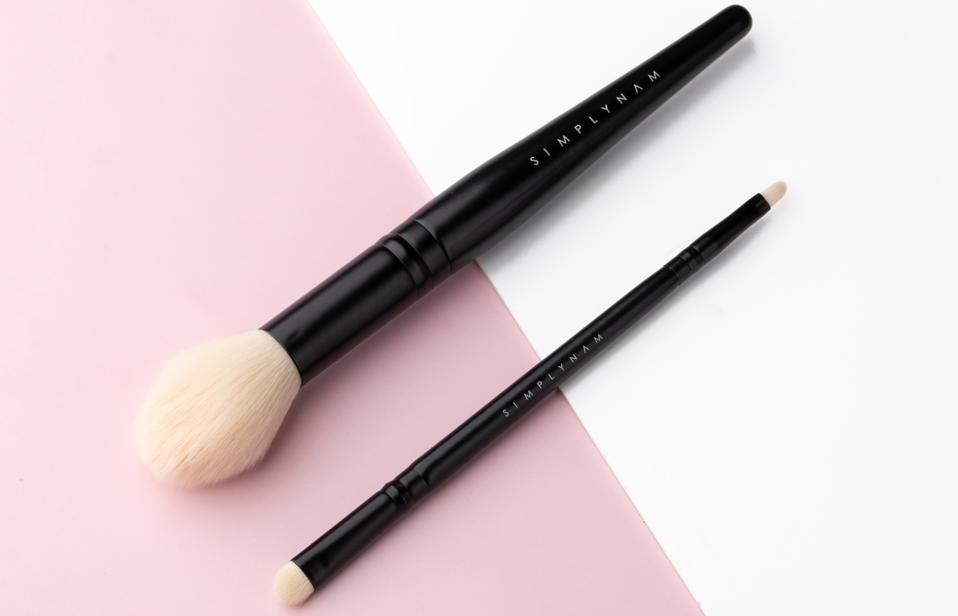 The Simply Nam Lip Brush Duo & Blush Brush