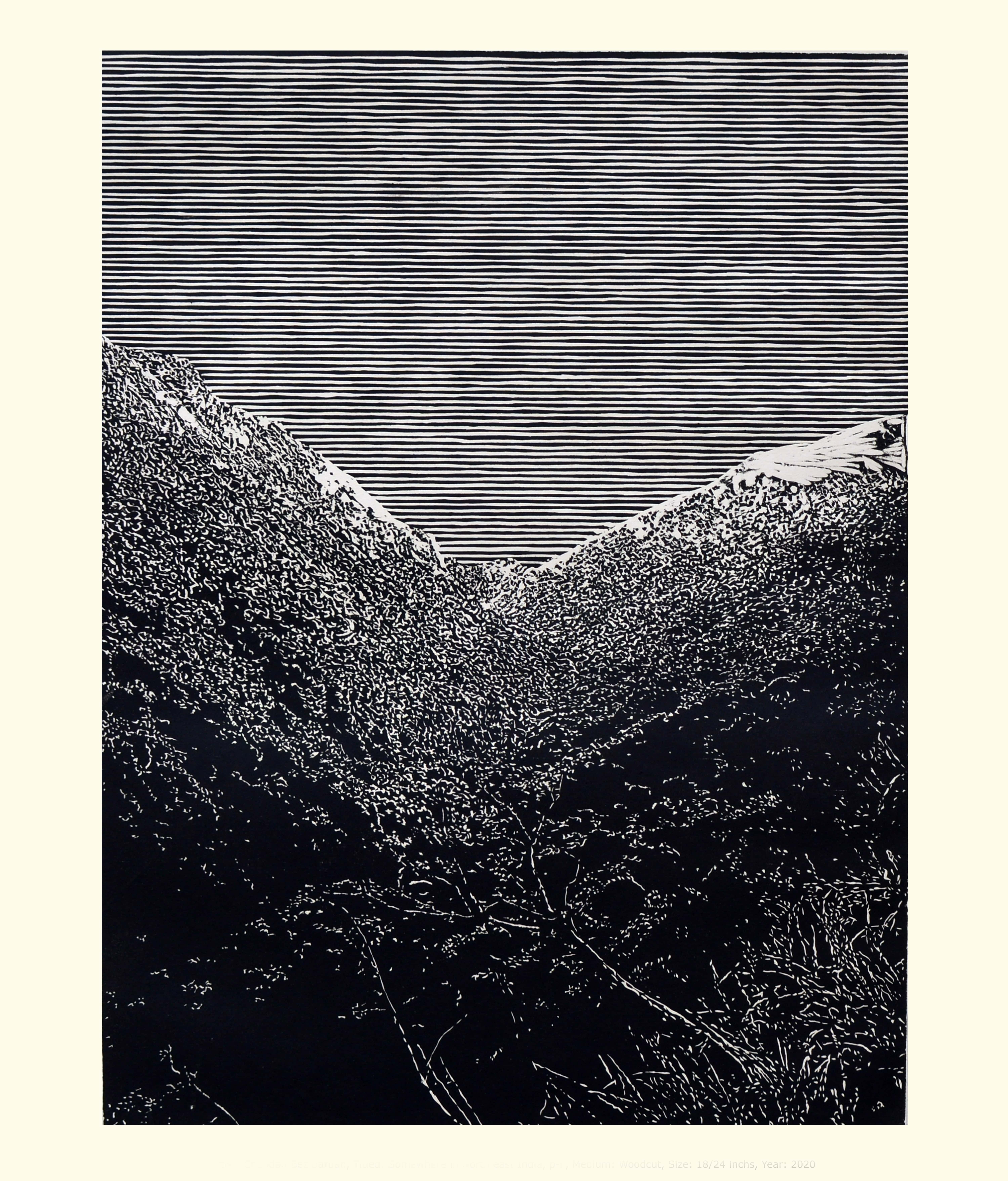  Somewhere in Northeast India, P-I _Woodcut