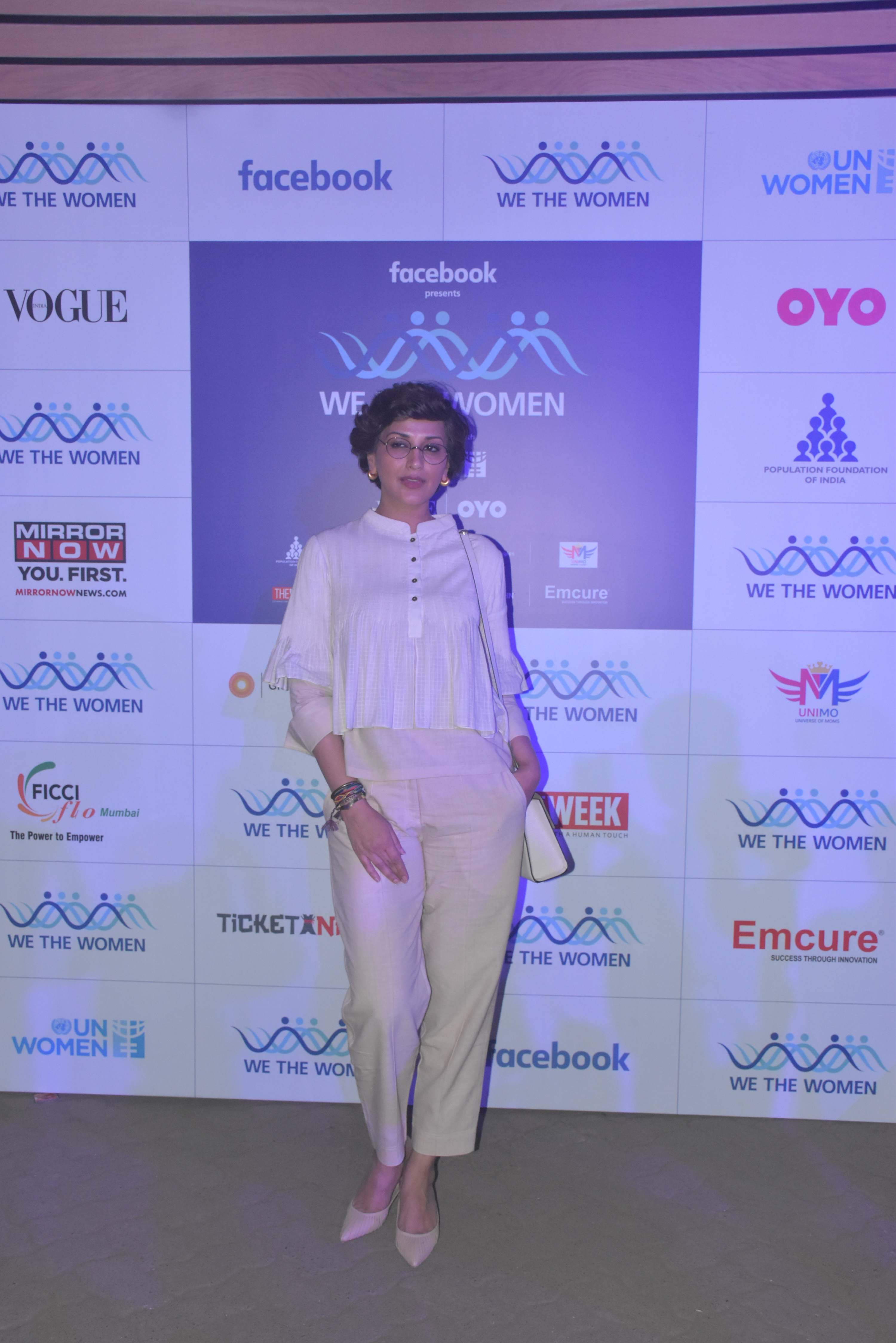 Sonali Bendre at We The Women curated by Barkha Dutt