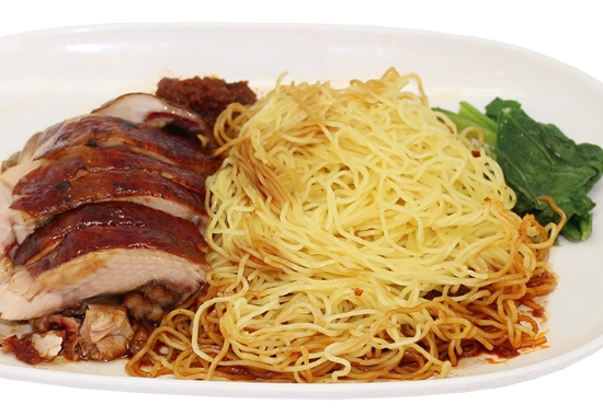 Soya Sauce Chicken Rice and Noodle