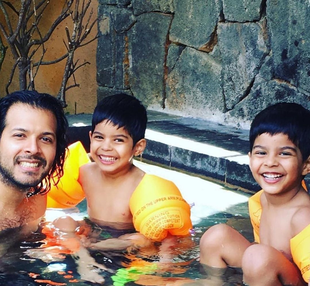 Spending time with the boys