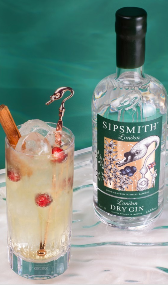 Spiced Apple Collins