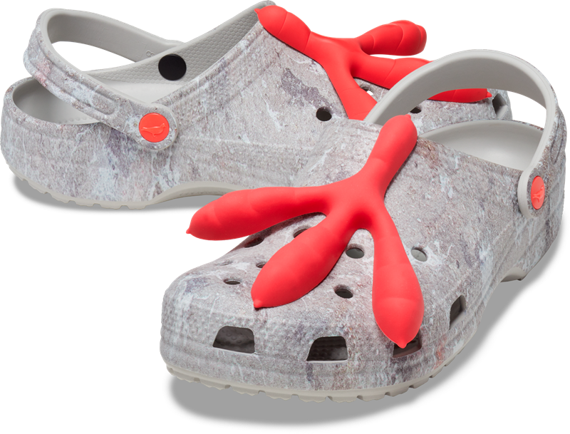 Crocs New York City street style