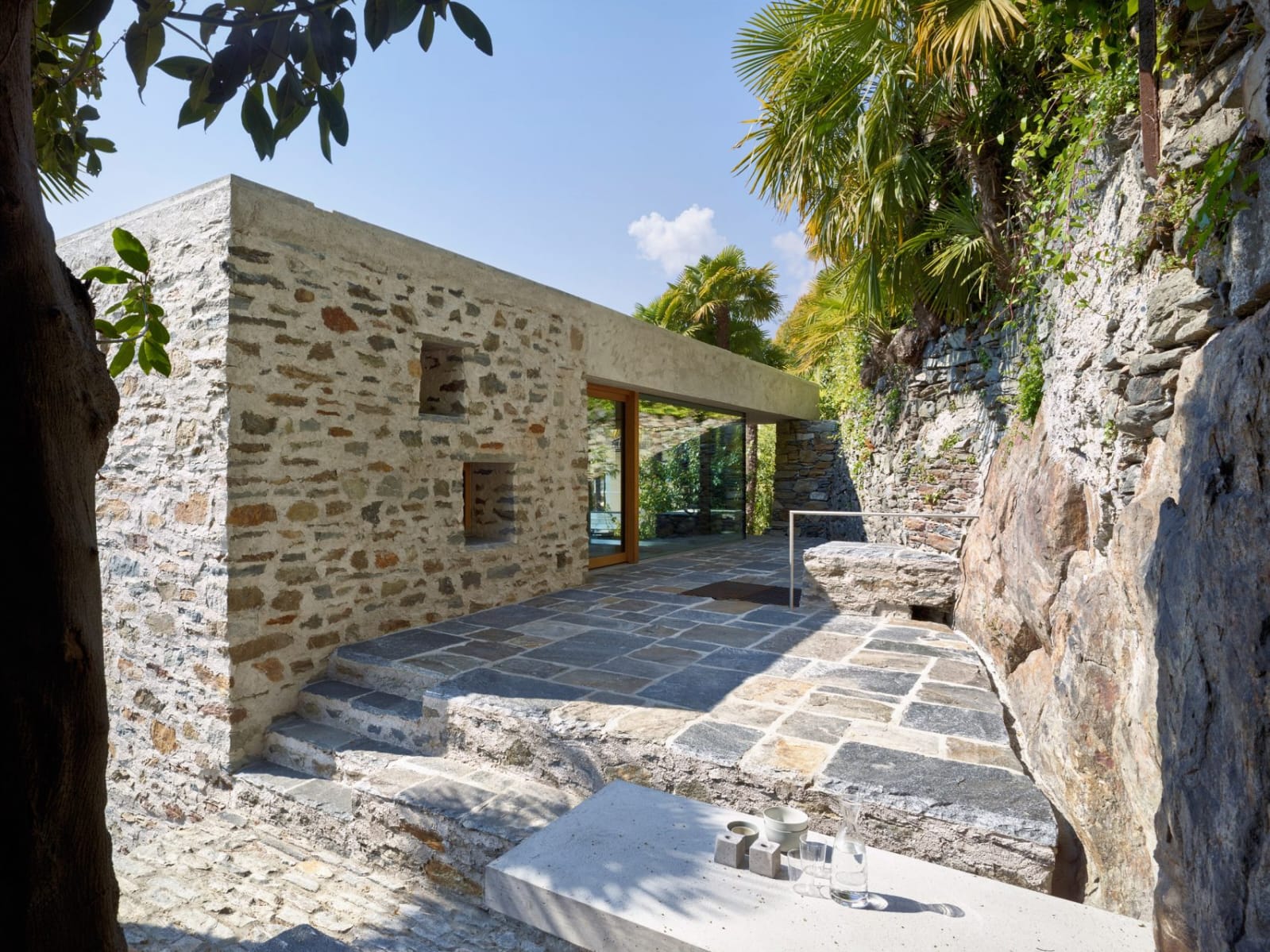 Stone house, Switzerland, by Wespi de Meuron Romeo Architetti