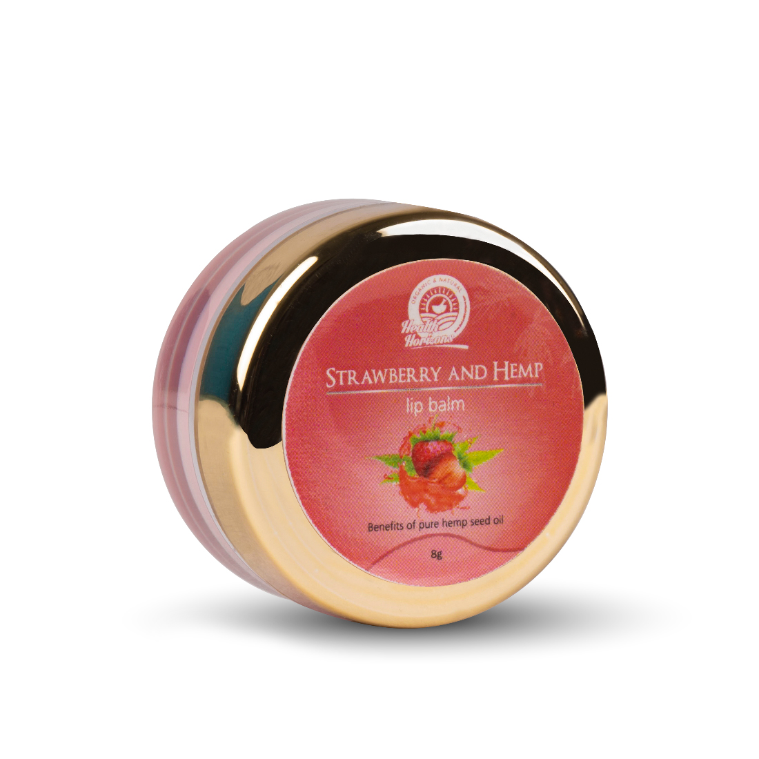Strawberry and Hemp Lip Balm