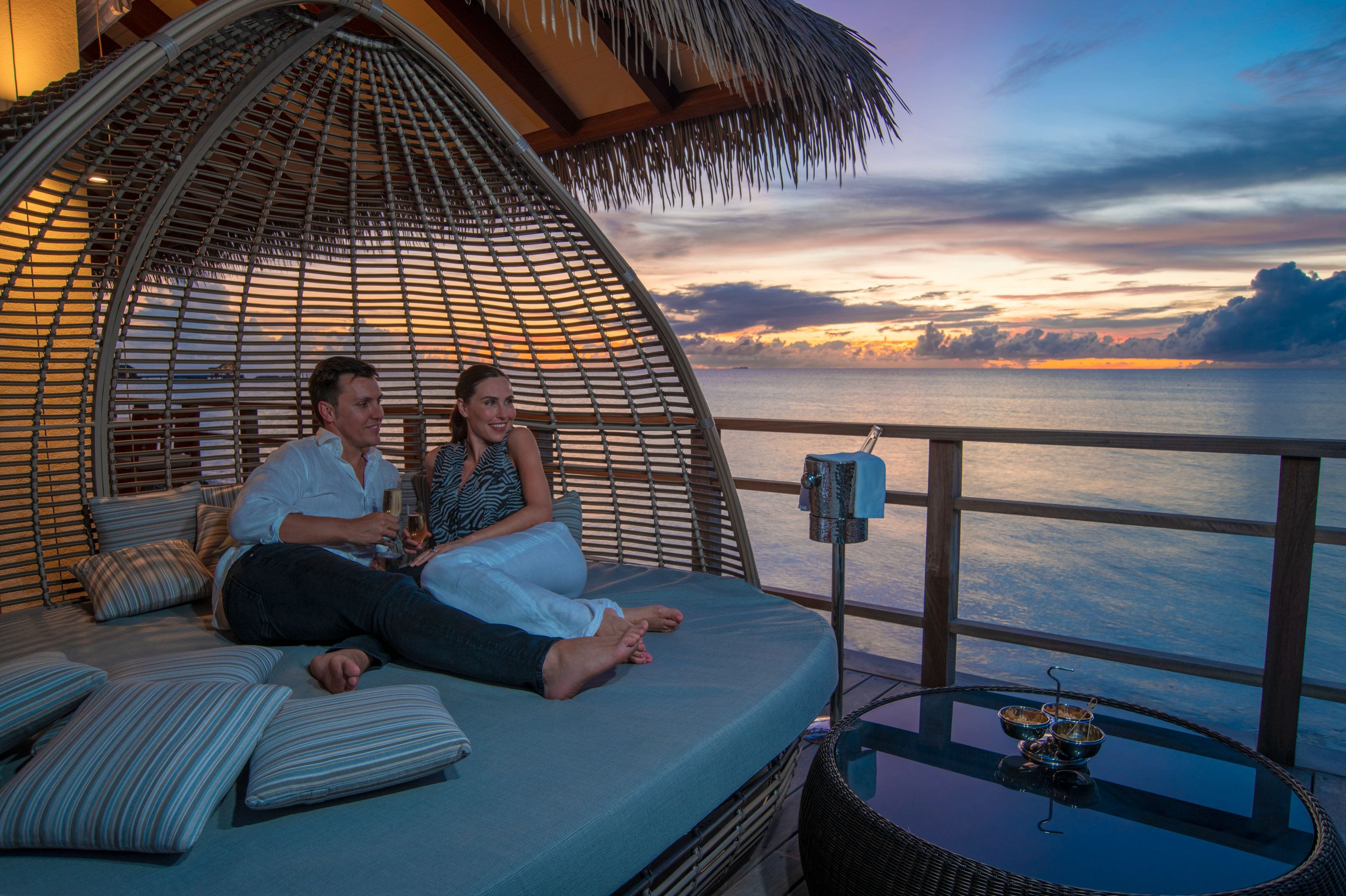 Sunset cocktails, The Residence by Cenizaro