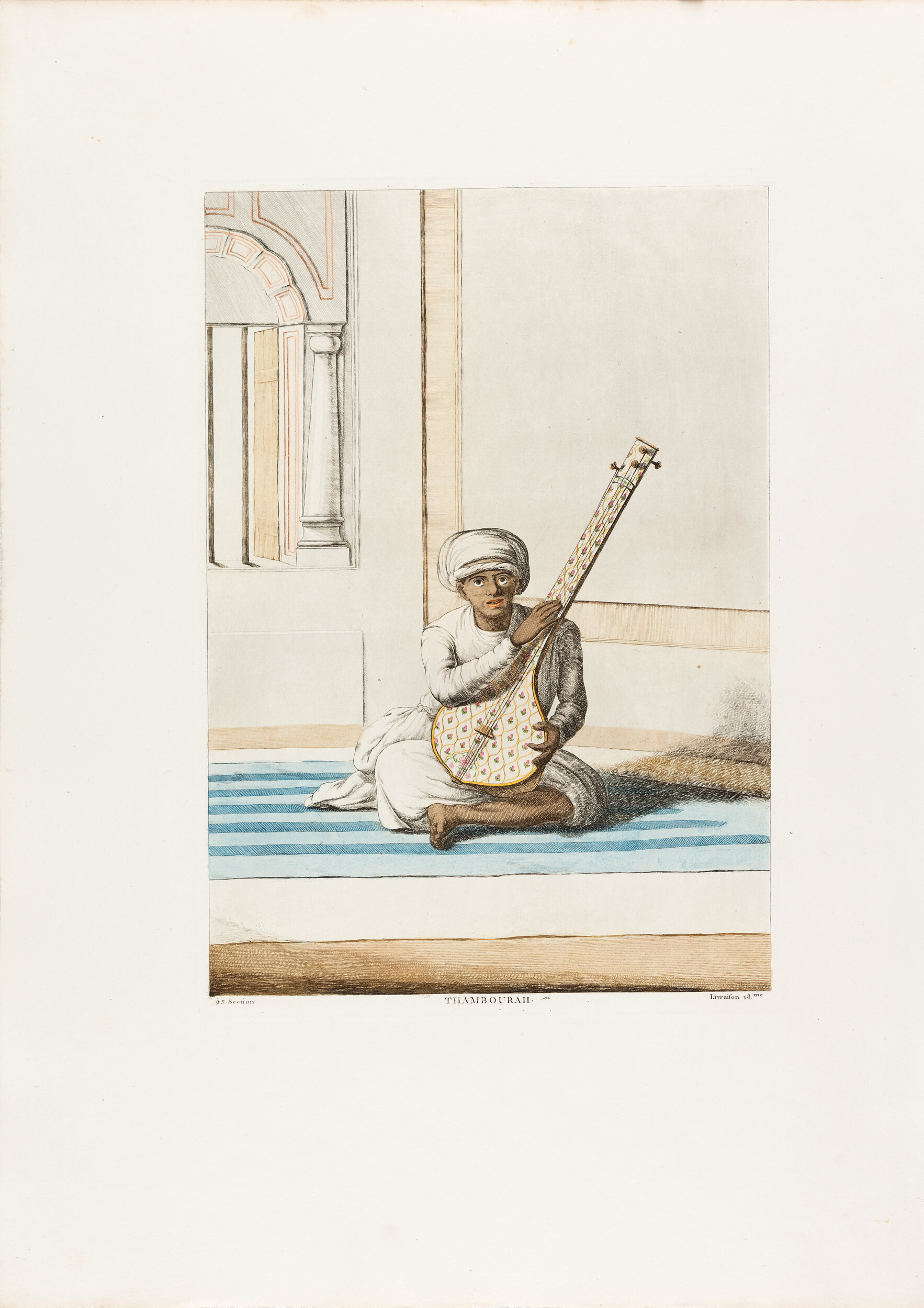  Thambourah [tanpura] Source: DAG)