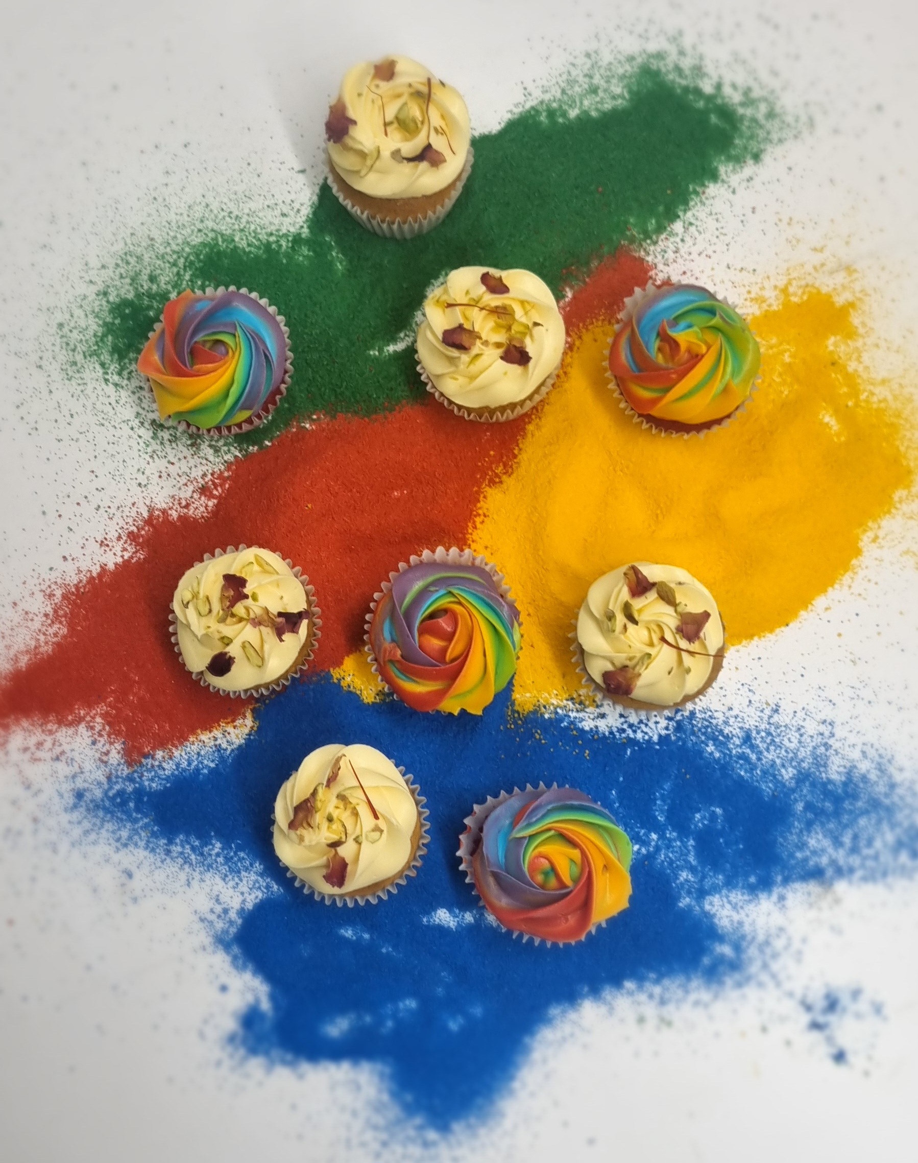 Thandai Cupcake | By Shreya Kumari, Pastry Chef, Nush Mush, Gurugram