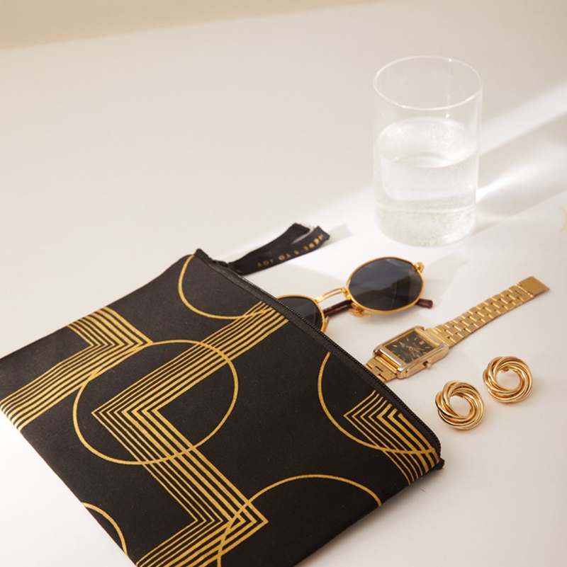 The Black Sun Rise Optimist Pouch